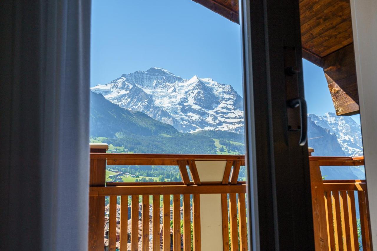 Hotel Alpenruhe - Vintage Design Hotel Wengen Exterior photo